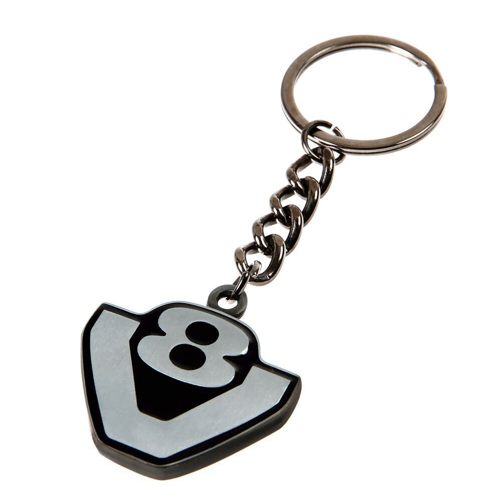 Scania V8 Metal Keychain