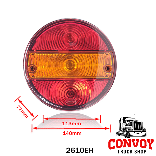 Round Lens Cover for Indicator Strip Lamp