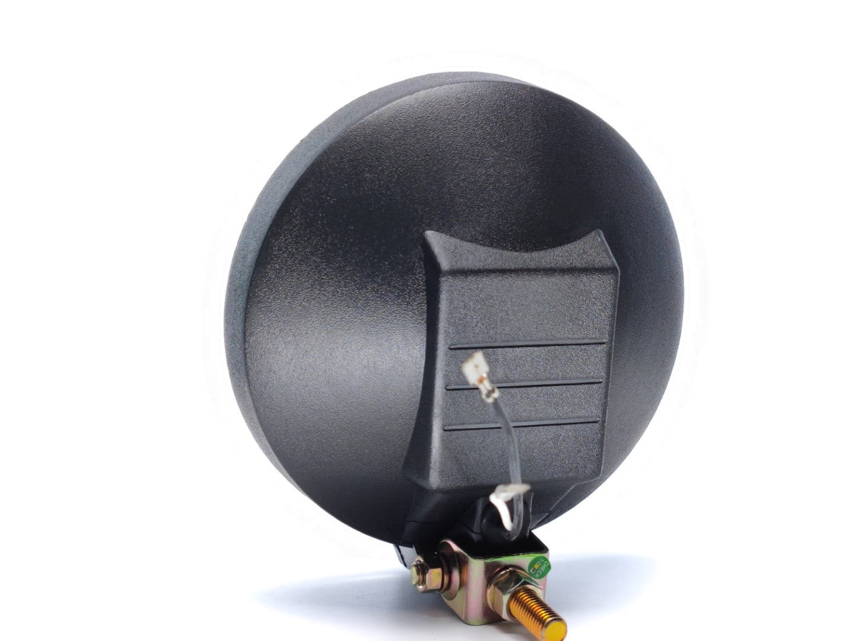 Round Spotlight with White Lens, 12V Bulb, 160 mm