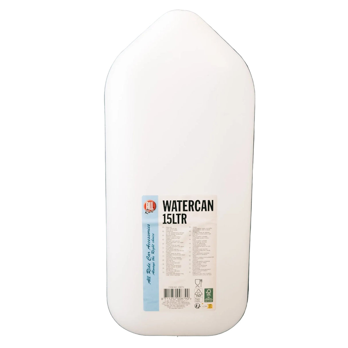 Plastic Water Container with Tap, 15L