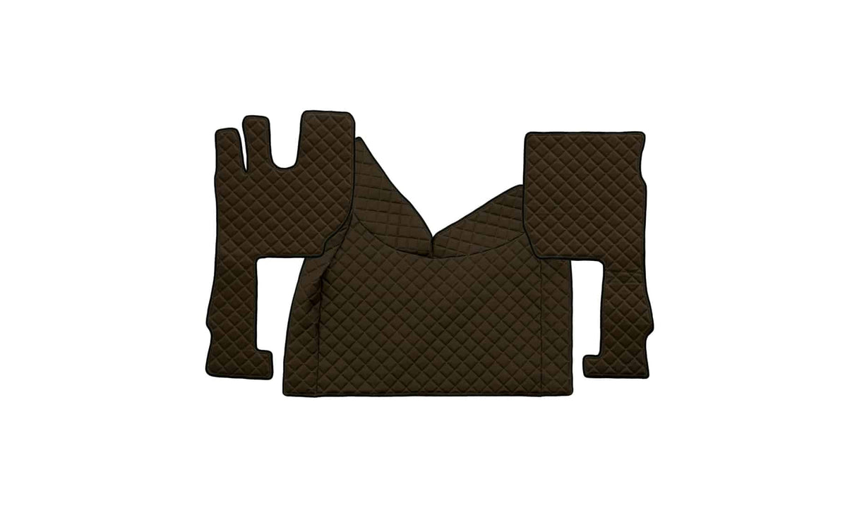 Quilted Faux Leather Floor Mat for Volvo FH4, FH5 Automatic (from 2013)