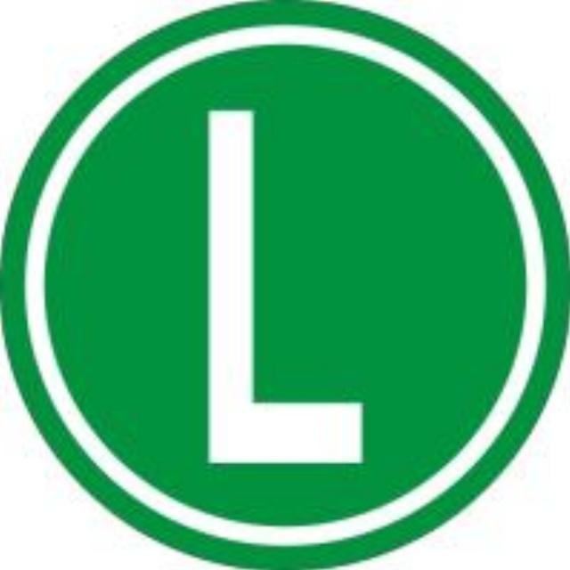 Targa in metallo "L" per veicoli silenziosi - Austria