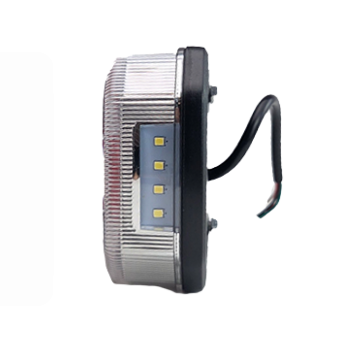 LED Trailer Tail Light with 4 Functions & Reflector, 12V/24V