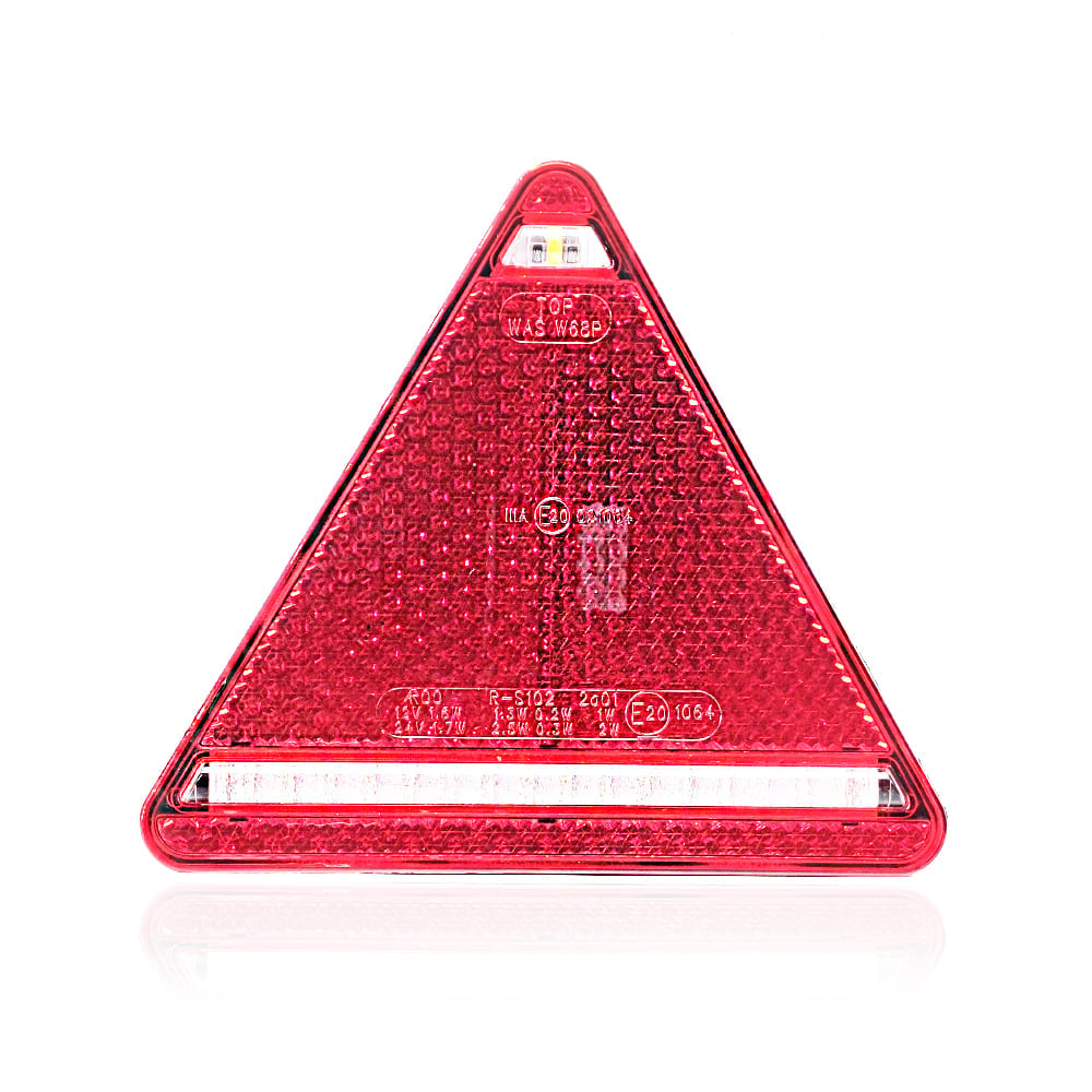 LED Rear Triangle Lamp with 4 Functions