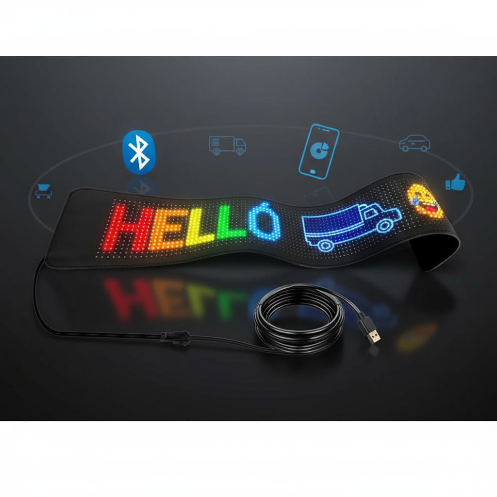 Flexible LED Matrix Panel (Devil Eyes)