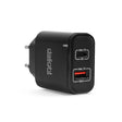 Adattatore Caricabatterie USB-A + USB-C con Ricarica Rapida PD 20W