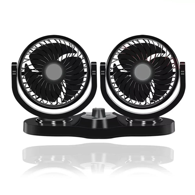 Dual Car Fan 18W