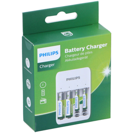 Battery Charger with USB Cable SCB4013NB/00