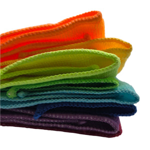 Microfiber Cleaning Cloths, Colorful, 8-Pack, 30 x 30 cm