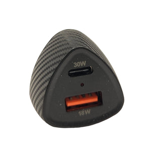 Car USB Fast Charger PD / QC 3.0 48W