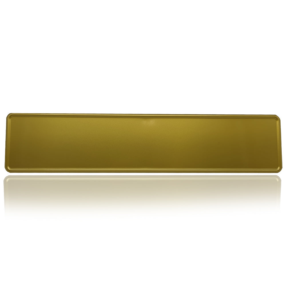 Custom Embossed Nameplate