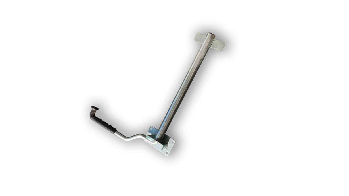 Large Extendable Spring Door Stopper - Galvanized