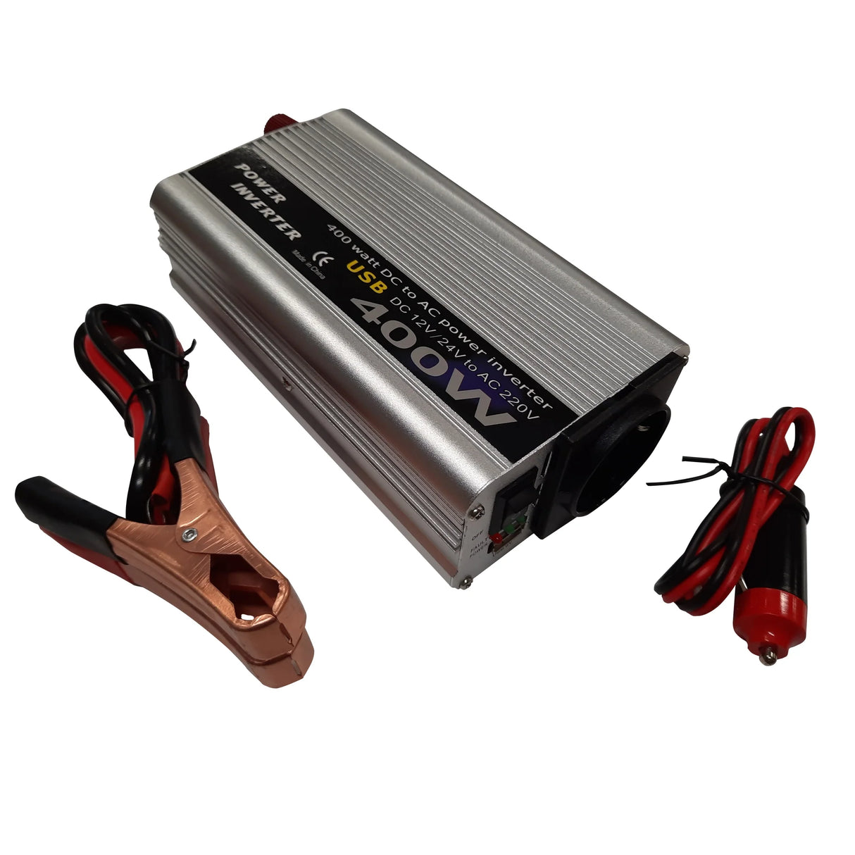 Car Power Inverter – Converts to 230V AC