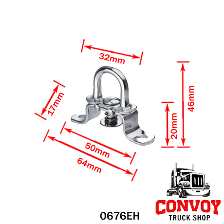 Swivel Tarp Hook 17mm