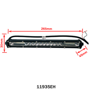 LED Work Light – Slim Single Row with Combo Beam
