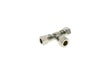 Threaded Nut Tube Connector T-Fitting Quick Coupler 6-12 mm