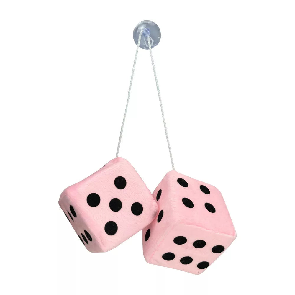 Plush Dice Set for Cars – 2 pcs