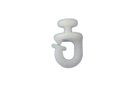 Curtain Clips with Hook Slider, 7 mm, Pack of 20