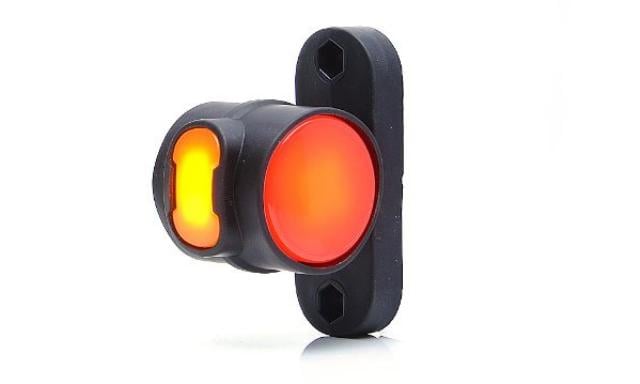 Omega LED Marker Lamp, 3-Function, Frosted Lens