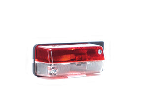 Position Lamp Red-White with Straight Mount and Screw Fastening