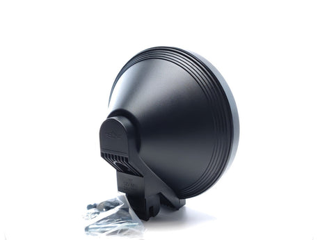 Round Driving Lamp with White Position Light, 223mm