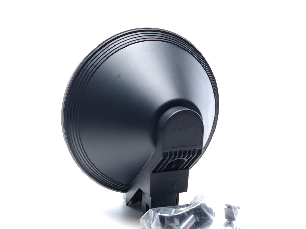 Round High Beam Spotlight with Blue Lens – 223mm