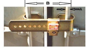 Container Lock (Spanish Lock) with Key Code