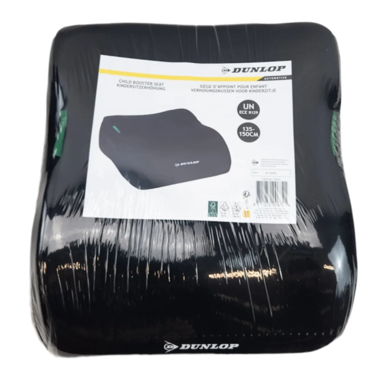 Dunlop Booster Car Seat for Kids 135-150cm – Black