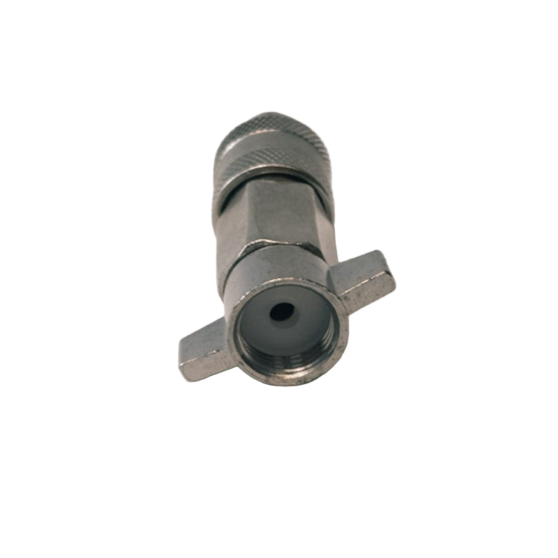 Quick-Connect Fitting for Air Tank Valve