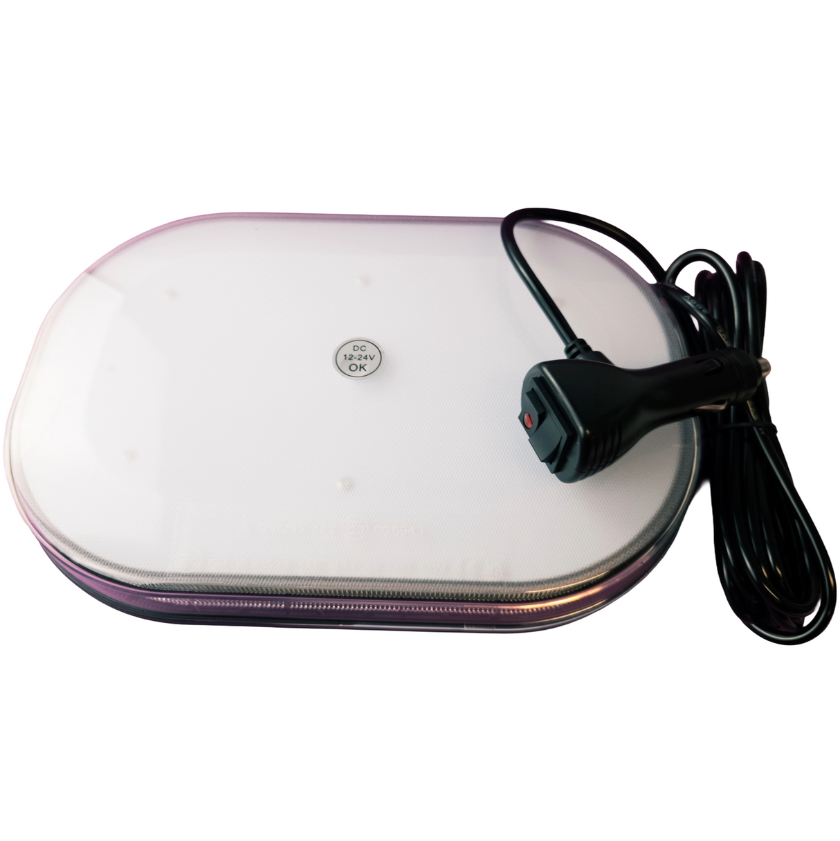 Rumena utripajoča svetlobna letev za vozila, magnetna, 60 LED, 90W