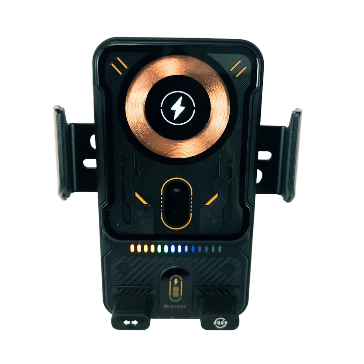 Car Phone Holder & Wireless Charger for Air Vent, 90° Adjustable