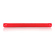 Feu de position LED rouge 24 cm diffuseur opalin 12/24V