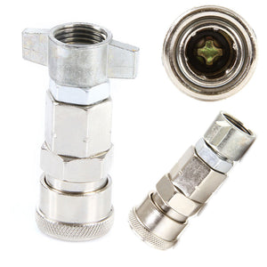 Quick-Connect Fitting for Air Tank Valve