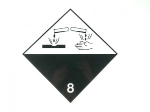 ADR Numbered Hazard Label Sticker