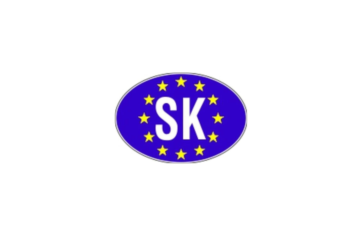 Slovakia (SK) EU Country Sticker