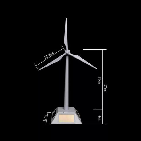 Solar-Powered Windmill Model