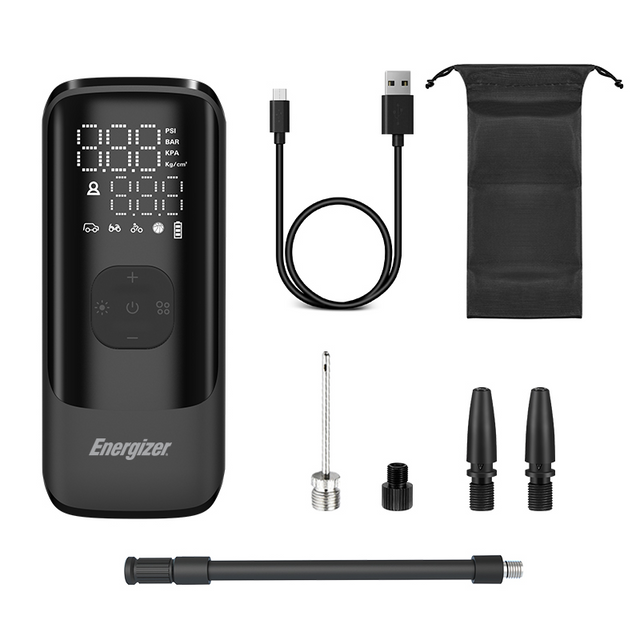 Energizer Mini Compressor Power Bank with Flashlight