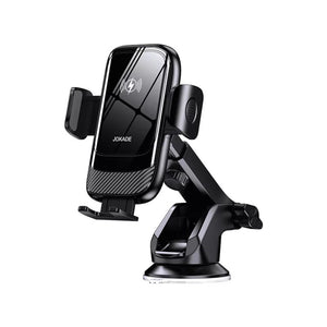 Car Phone Holder with Suction Cup & Wireless Charging JH034