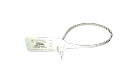 Numbered Plastic Security Seal with Convoy Logo