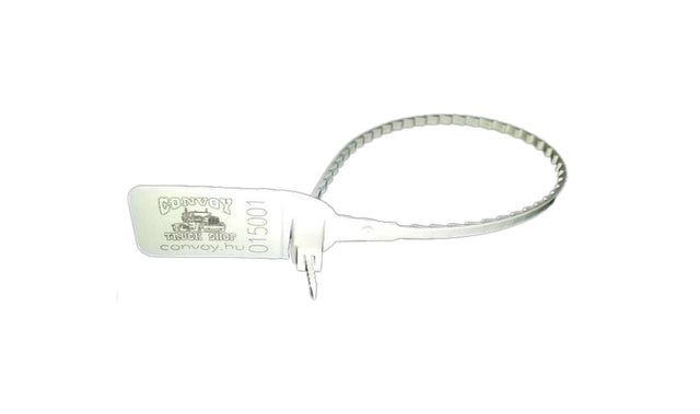 Numbered Plastic Security Seal with Convoy Logo