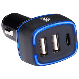 Car Charger 2x USB-C 18W