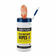 Portwest Heavy Duty Reinigungstücher für stark verschmutzte Hände (80 Stück, Orange-Duft)