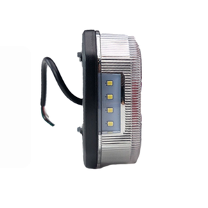 LED Trailer Tail Light with 4 Functions & Reflector, 12V/24V
