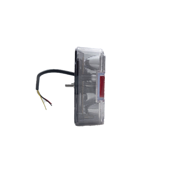 LED Trailer Light with 4 Functions, Prism, 12V/24V