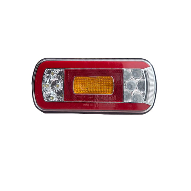 LED Rear Lamp with 5 Functions and Fog Prism