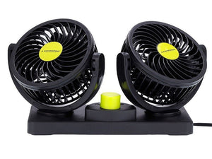 Dual Car Fan 8W
