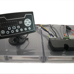 Amber LED Warning Light Bar with Controller