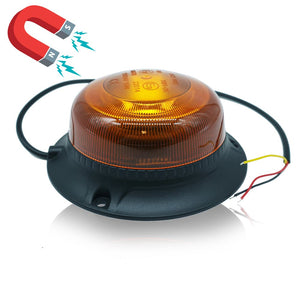 Mini Amber LED Strobe Light 12V/24V 18 LEDs