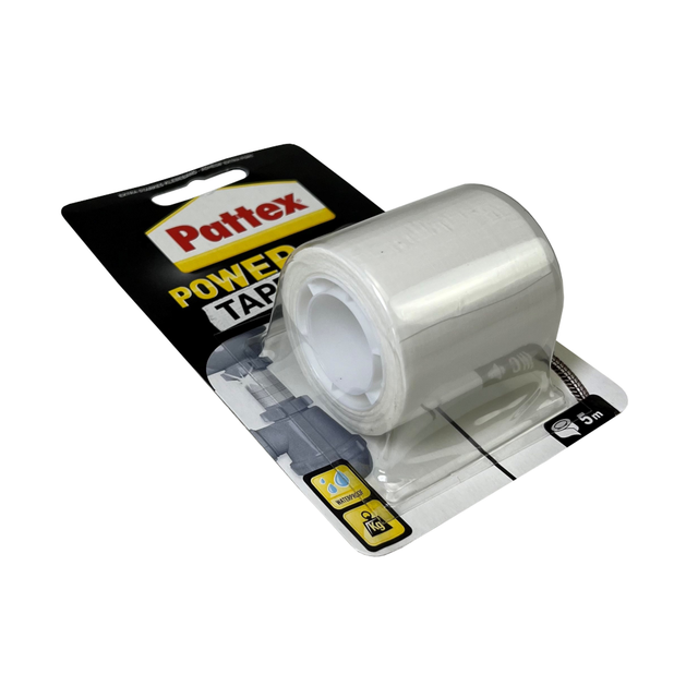 Cinta adhesiva impermeable blanca 5 m Pattex Power Tape