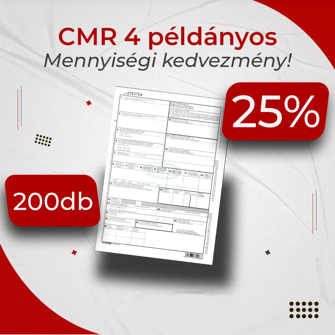 CMR Forms – Pack of 200